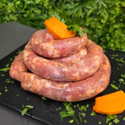 Salsiccia Zucca - Maiale - 1 kg